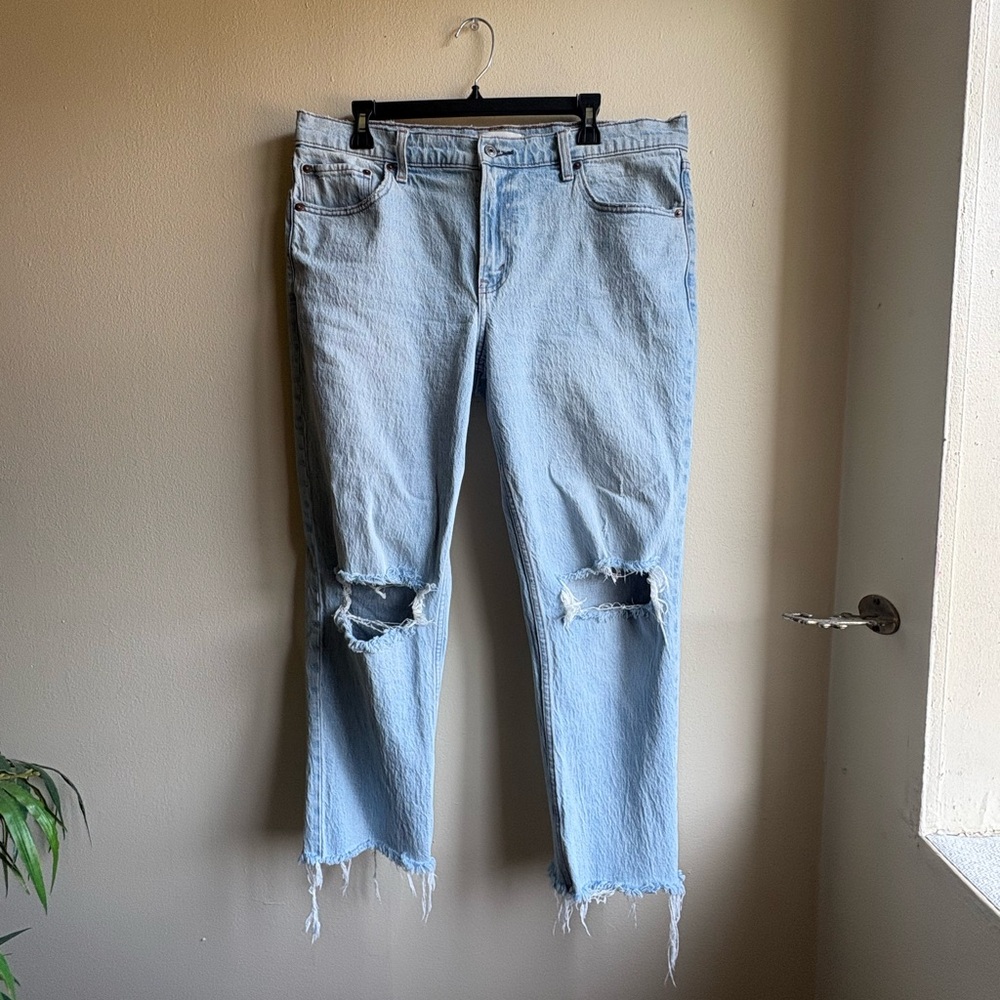 Abercrombie & Fitch 90s Midrise Straight Jeans